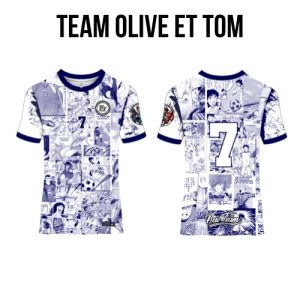 Maillot CDM Olive et Tom
