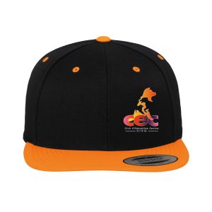 Casquette snapback bicolore